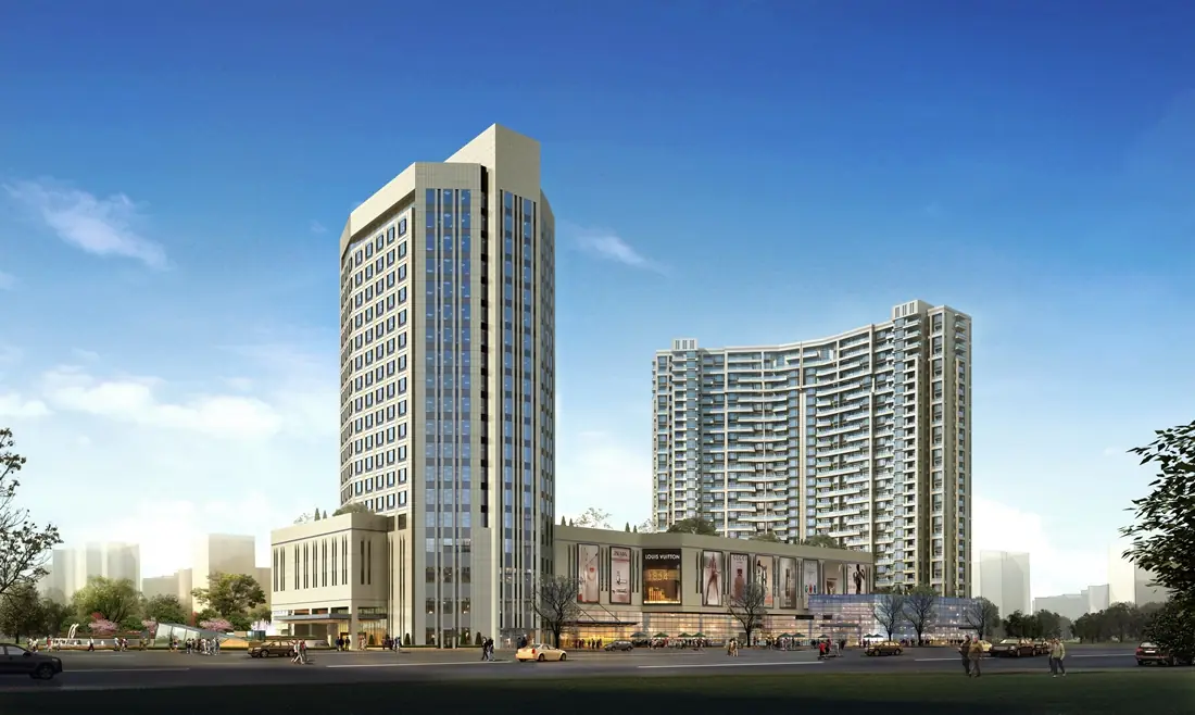 运河天城国际建筑外观